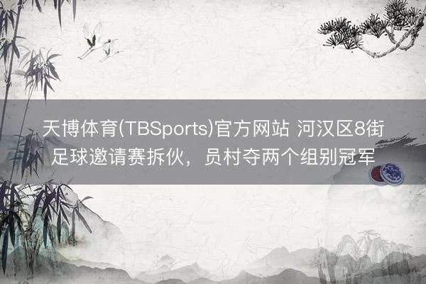 天博体育(TBSports)官方网站 河汉区8街足球邀请赛拆伙，员村夺两个组别冠军